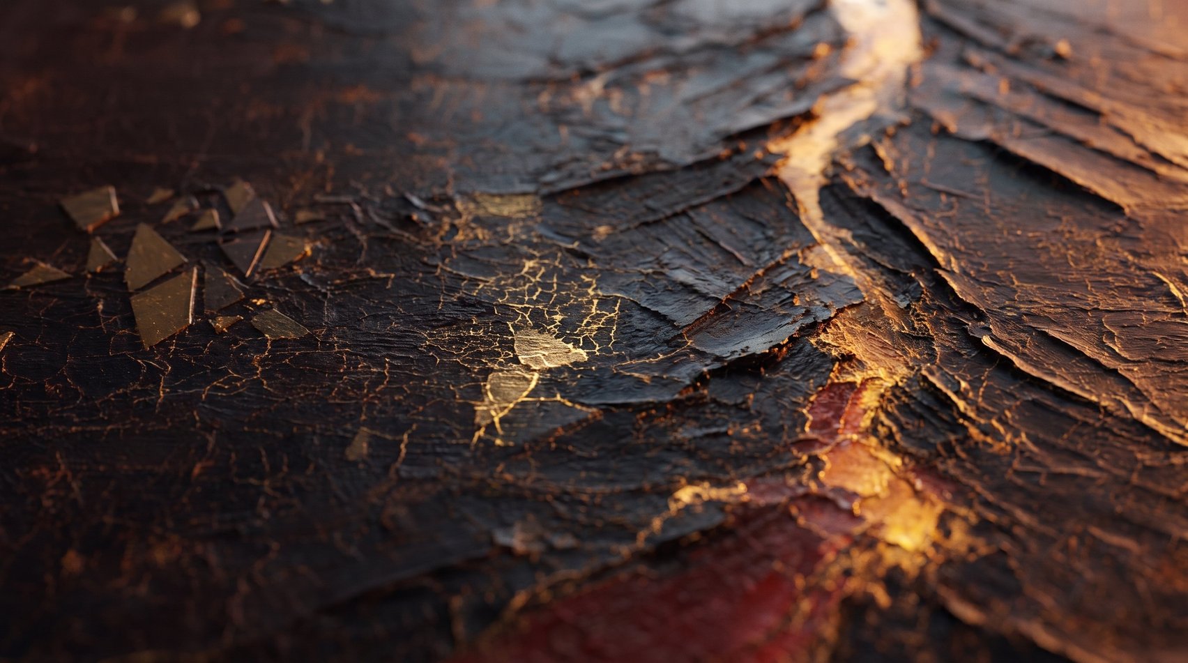 Pigment — Oxblood beneath the surface