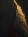 Slot Canyon, dark palette — stomata