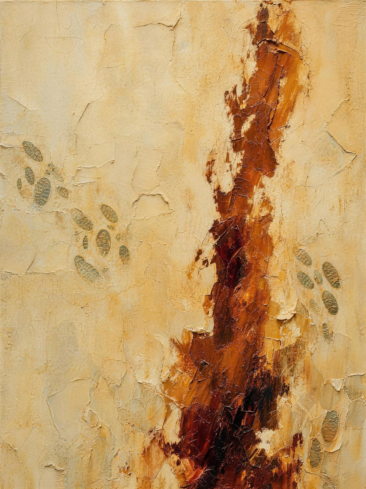Fire — Light palette, textured fine-art canvas by Eternal Fenix