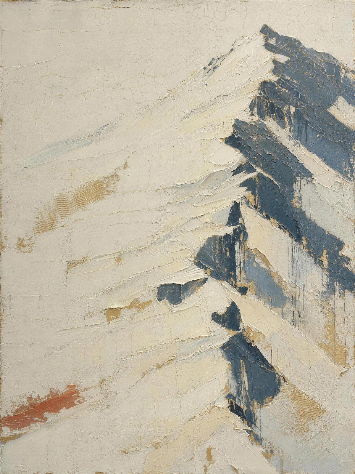 Mountain II — Light palette, textured fine-art canvas by Eternal Fenix