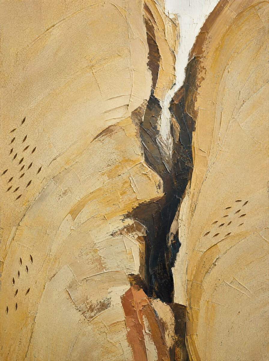 Slot Canyon — Stomata, textured fine-art canvas by Eternal Fenix