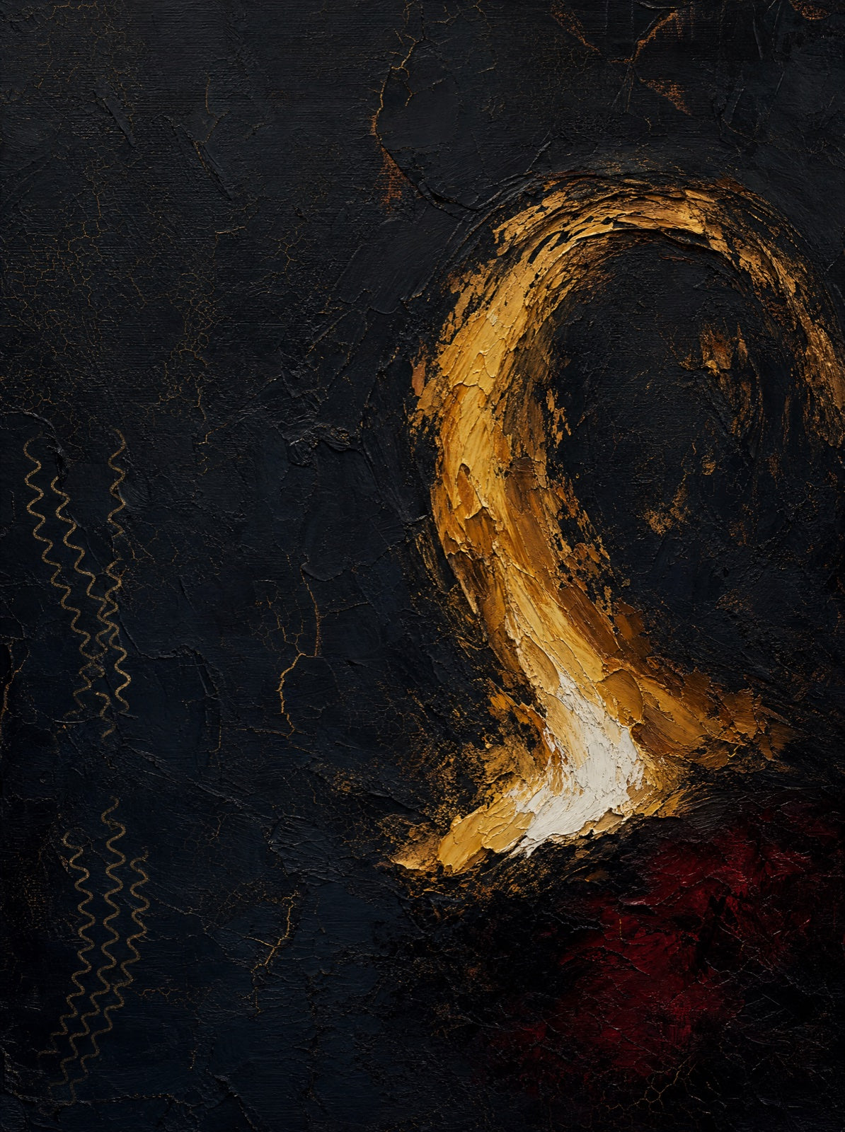 Plasma — Flagella, textured fine-art canvas by Eternal Fenix